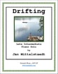 Drifting piano sheet music cover